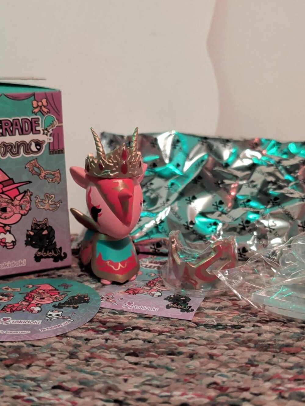 tokidoki masquerade unicorno "princess flames"